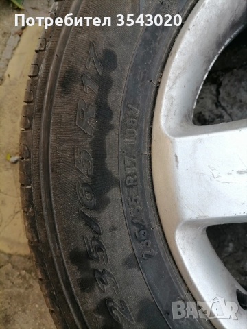 Джанти с летни гуми,3 бр. за Wolksvagen Tuareg, снимка 3 - Гуми и джанти - 52641360