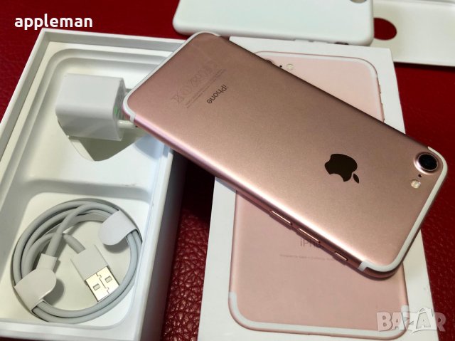 Apple iPhone 7 32Gb Rose Gold Фабрично отключен , снимка 4 - Apple iPhone - 38916324