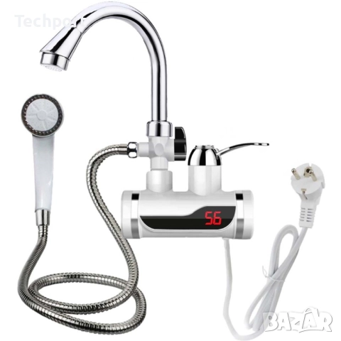 Нагревател за вода с душ монтаж отдолу или отзад , снимка 2 - Други стоки за дома - 52345431