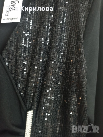 Елегантна рокля голям размер, снимка 4 - Рокли - 52590699