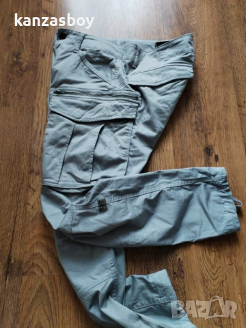 g-star Rovic Zip 3D Regular Tapered Pants Grey - страхотен мъжки панталон НОВ БЕЗ ЕТИКЕТИ 32, снимка 3 - Спортни дрехи, екипи - 53564479