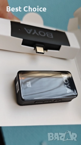 Ултракомпактни 2.4GHz двуканални безжични микрофонни BOYA WMic5, снимка 10 - Слушалки, hands-free - 52814738