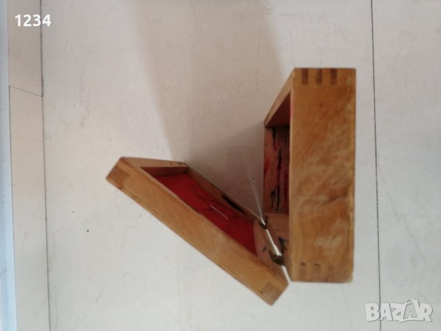 Дървена кутия 21 х 11.5 h 5 cm. , снимка 3 - Други стоки за дома - 37902411