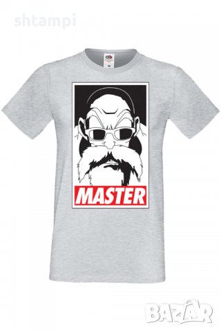 Мъжка тениска Dragon Ball Z Master Roshi,Анимация,игра,Празник,Повод,
