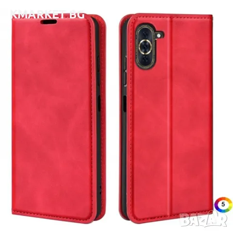 Huawei Nova 10 Pro Retro-skin Magnetic Кожен Калъф и Протектор, снимка 5 - Калъфи, кейсове - 49369510