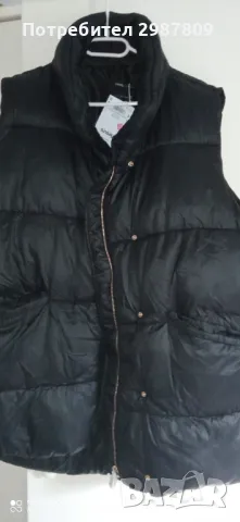 Нов Черен Макси Дамски ЕЛек ХЛ ХХЛ  ХХХЛ, снимка 3 - Елеци - 47398146