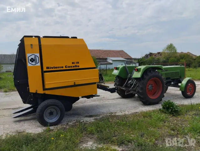 Френска рулонна сламопреса Rivierre Casalis RC 115, снимка 3 - Селскостопанска техника - 50015393
