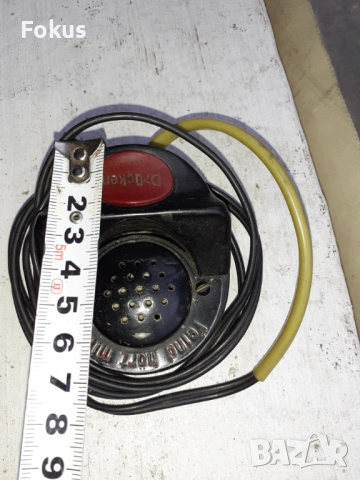 Стара немска нациска трупка,радио, радиостанция WW2 бакелит, снимка 5 - Антикварни и старинни предмети - 53384567