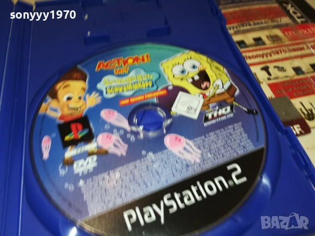 SONY PS2 GAME-SPONGEBOB 2711250853, снимка 9 - Игри за PlayStation - 52556914