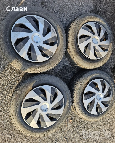 Джанти 15 5х100 ЕТ 38 Цо. 57.1 с гуми 195/65/15, снимка 6 - Гуми и джанти - 53264180