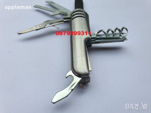 Джобно Туристическо многофункционално ножче 12 в 1 сгъваем джобен нож, ножче, снимка 3 - Ножове - 28095557