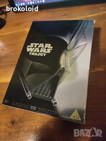 Star Wars original trilogy оригинална трилогия бокссет DVD кутия, снимка 2 - DVD филми - 53460855
