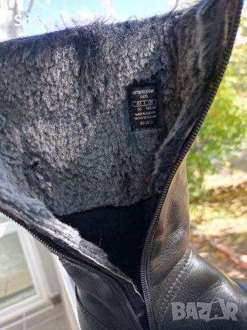 Ботуши естествена кожа Зара , снимка 3 - Детски боти и ботуши - 30606107
