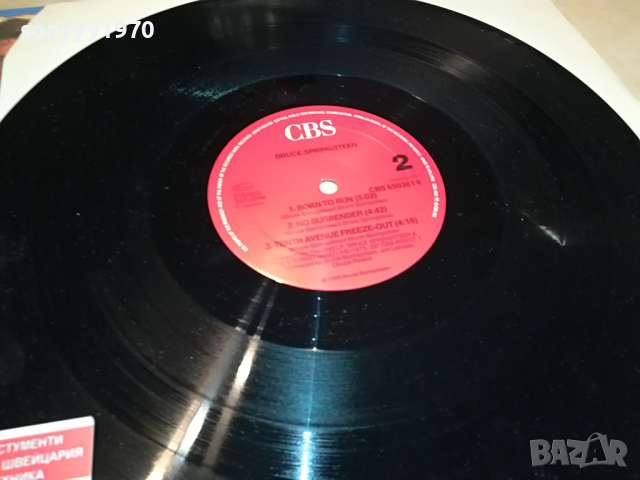 BRUCE SPRINGSTEEN & THE STREET BAND-MADE IN HOLLAND 0704222128, снимка 7 - Грамофонни плочи - 36382220