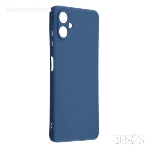 Силиконов кейс iPaky матиран, За Samsung Galaxy A07, Тъмносин и Протектор, снимка 2 - Калъфи, кейсове - 51921907