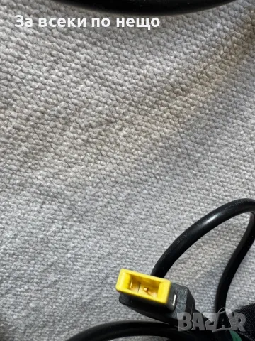 Оригинално захранване зарядно за лаптоп Lenovo 20V 3.25A 65W Правоъгълна букса , зарядно Lenovо, снимка 5 - Кабели и адаптери - 50114613