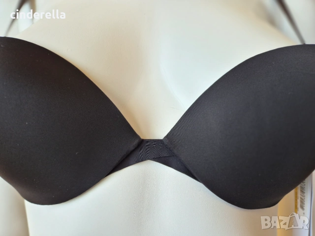Calvin Klein Черен сутиен Push-up 70А Нов с етикет, снимка 5 - Бельо - 53603668