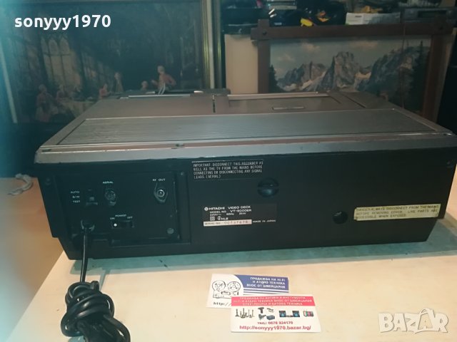 hitachi vt-5000er video deck-made in japan 2205211924, снимка 16 - Декове - 32966579