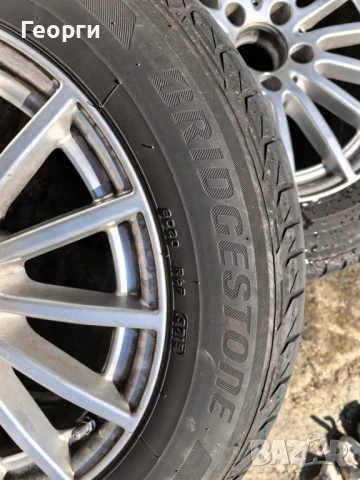 Джанти 16ки за Мерцедес + гуми BRIDGESTONE TURANZA, снимка 10 - Гуми и джанти - 50740202