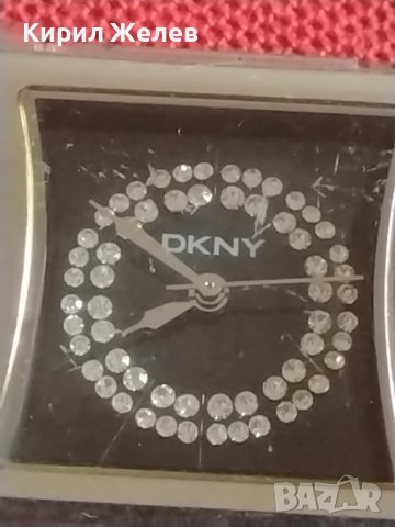 Модерен дизайн дамски часовник DKNY стил и комфорт с кристали 39626, снимка 2 - Дамски - 43785954