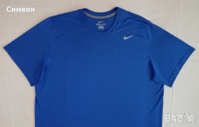 Nike DRI-FIT Legend оригинална тениска 2XL Найк спортна фланелка спорт, снимка 2 - Спортни дрехи, екипи - 33555373