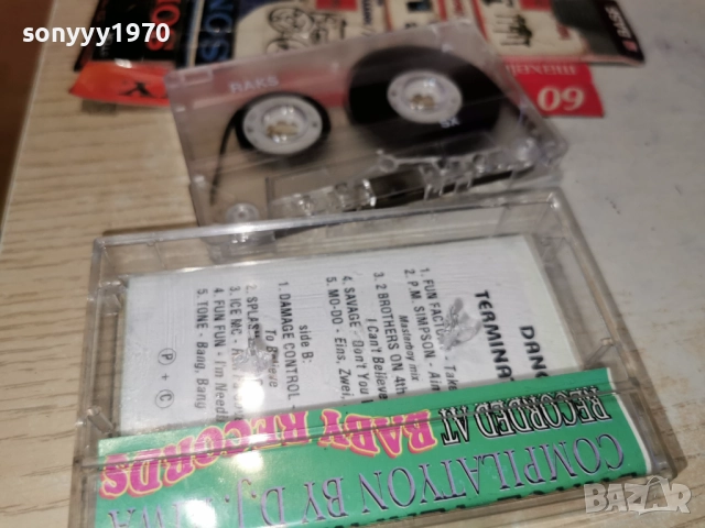 TERMINATOR 6 DANCE-TAPE 2312251655, снимка 10 - Аудио касети - 52885653