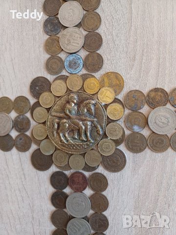 Художествени пана от монети , снимка 10 - Антикварни и старинни предмети - 39646401