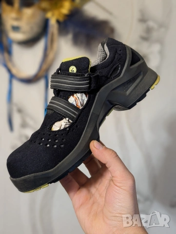 Uvex 1 S1 ESD номер 38 работни предпазни обувки с бомбе, снимка 9 - Други - 50635340