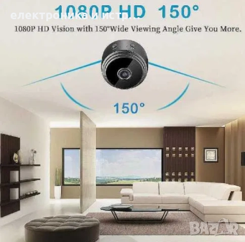 IP Мини камера А9 , снимка 2 - Камери - 53160983