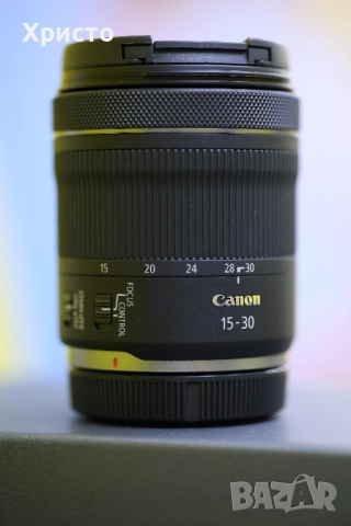 Canon RF 15-30mm F4.5-6.3 IS STM | Гаранция 1г.10м. | Като нов, снимка 9 - Фотоапарати - 51841055