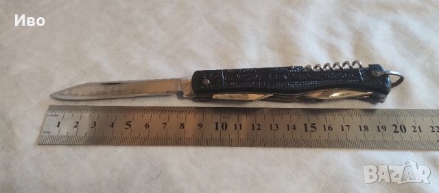 Многофункционален руски сгъваем джобен нож Ворсма Дубок  произведен 1980 г. в СССР , снимка 11 - Ножове - 43597710