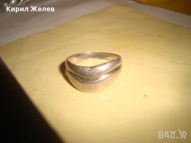 СРЕБЪРЕН СТАР ПРЪСТЕН ВИСОКА ПРОБА СРЕБРО МАЙСТОРСКА РЪЧНА ИЗРАБОТКА 26308, снимка 9 - Пръстени - 34628433