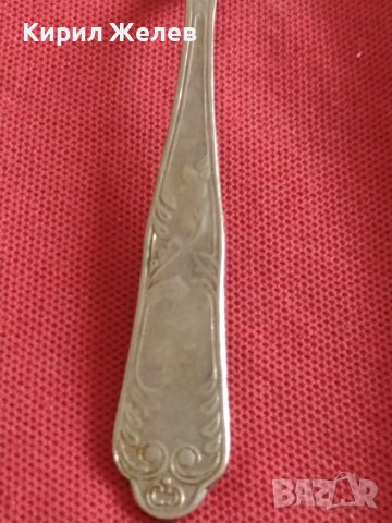 Стара лъжичка от соца за кафе чай красива орнаментика за КОЛЕКЦИЯ ДЕКОРАЦИЯ БИТОВ КЪТ 20897, снимка 2 - Други ценни предмети - 43817818