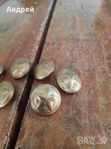Стари Военни копчета #3, снимка 3 - Антикварни и старинни предмети - 43574267