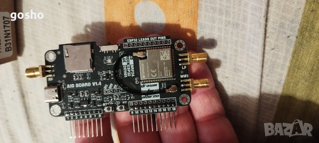 CC1101 + NRF24 + ESP32 разширителна платка за Flipper Zero, CC1101 многовходов разширителен модул, снимка 4 - Други - 53596809