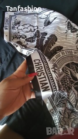 Марков дамски шал Диор, снимка 4 - Шалове - 43239938