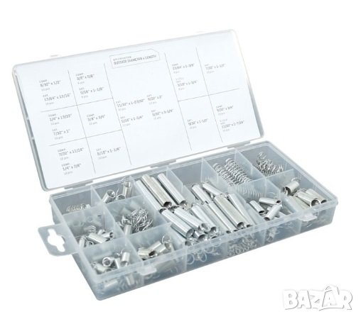 Пружини 200 броя разтегателни прибиращи автосервиз гараж работилница