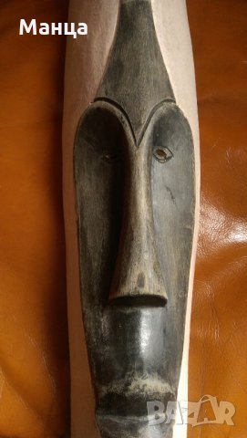 Африканска маска Фанг от Габон, снимка 2 - Колекции - 32464031