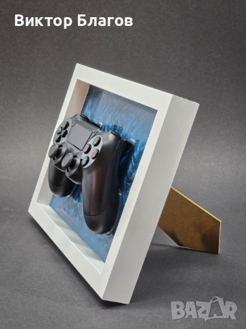 Dualshock 4 контролер в рамка с епоксидна смола, снимка 8 - Аксесоари - 52908914