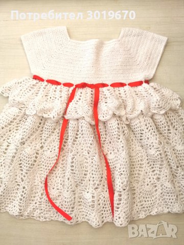 Ажурна рокличка, снимка 2 - Детски рокли и поли - 36690438