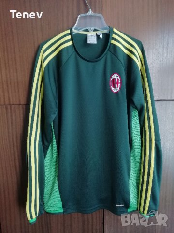 AC Milan Adidas оригинално горнище блуза Милан Италия , снимка 1 - Спортни дрехи, екипи - 37508035