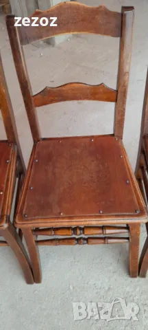 Ретро столове 3бр. LUTERMA, снимка 4 - Столове - 49659889