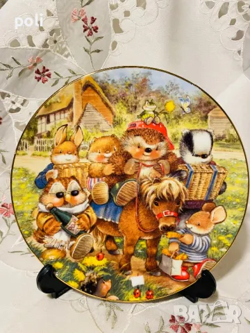 порцеланова чиния за стена 