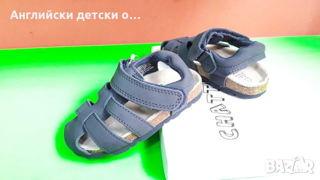 Английски детски сандали естествена кожа-ортопедични-M&S, снимка 5 - Детски сандали и чехли - 28557654