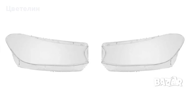 Комплект Стъкла за фар фарове BMW 6 G32 GT ляво и дясно stykla