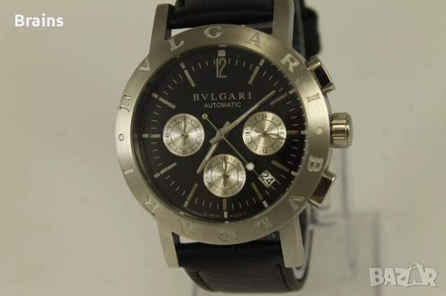 Мъжки Ръчен Хронограф BVLGARI , снимка 3 - Мъжки - 51670885