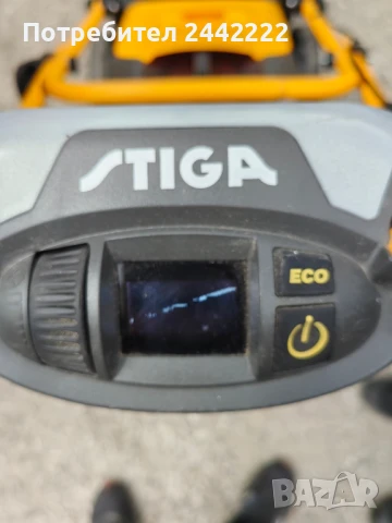 Акомулаторна Косачка Стига чисто нова, снимка 4 - Градинска техника - 51286071