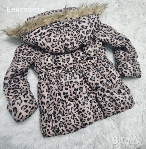 Детско зимно яке в леопардов цвят , снимка 6 - Детски якета и елеци - 43384603