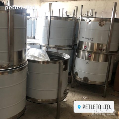 Центрофуга КАСЕТЪЧНА за 8 ДБ Плодникови рамки / 8 МК рамки / 16 Магазинни рамки FINANS Сърбия, снимка 5 - Други стоки за животни - 28811456