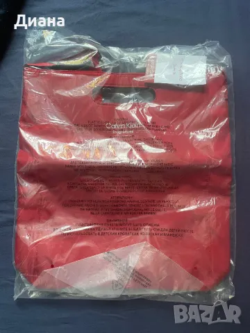 Шопър чанта (tote bag) Calvin Klein, снимка 3 - Чанти - 47447763